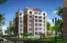 玻镁板烟道案例-颐秀园小区